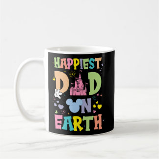 Der glücklichste Vater auf Erden Funny Papa Daddy  Kaffeetasse