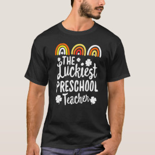 Der glücklichste Vorschullehrer St Patrick's Day I T-Shirt