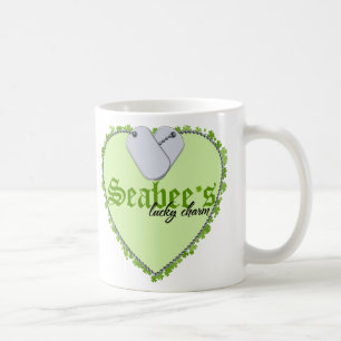 Der Glücksbringer des Seabees Tasse