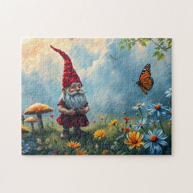 Der Gnom und der Schmetterling Puzzle (Horizontal)