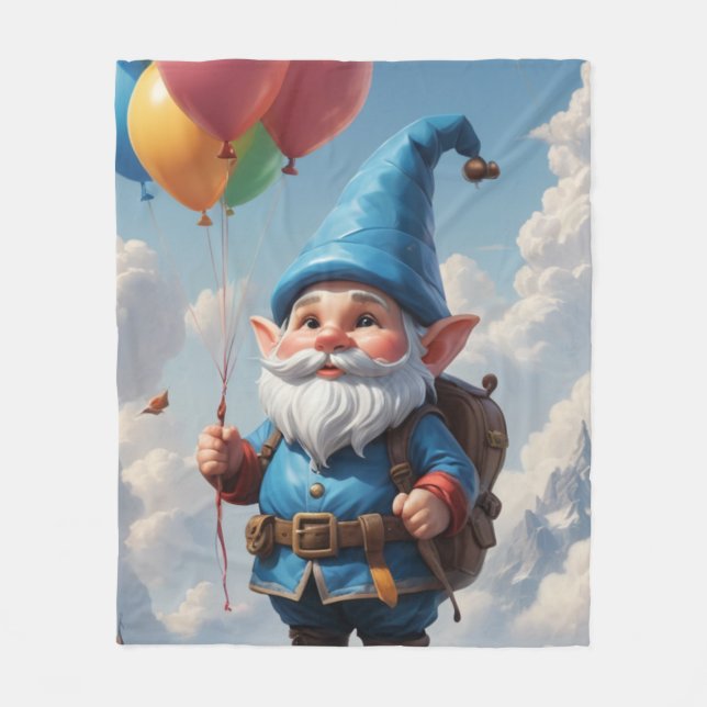 Der Gnome Fleecedecke (Vorderseite)