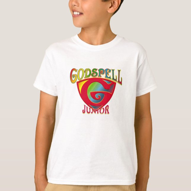 Der Godspell des Kindes "schlichter Logo-T - Shirt (Vorderseite)