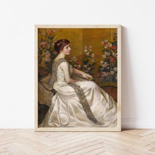Der Gold-Bildschirm   Lilla Cabot Perry Poster