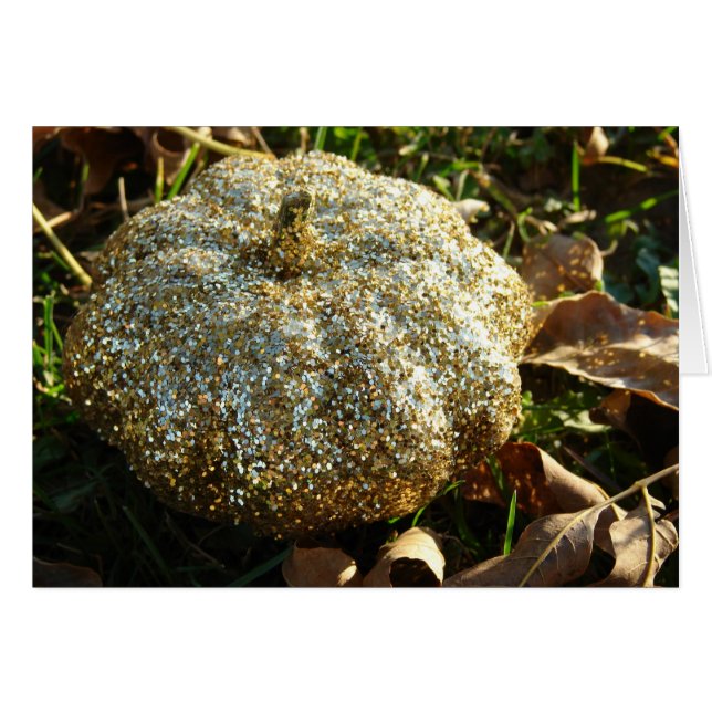 Der Golden Pumpkin Herbst-Erntedank (Vorderseite (Horizontal))