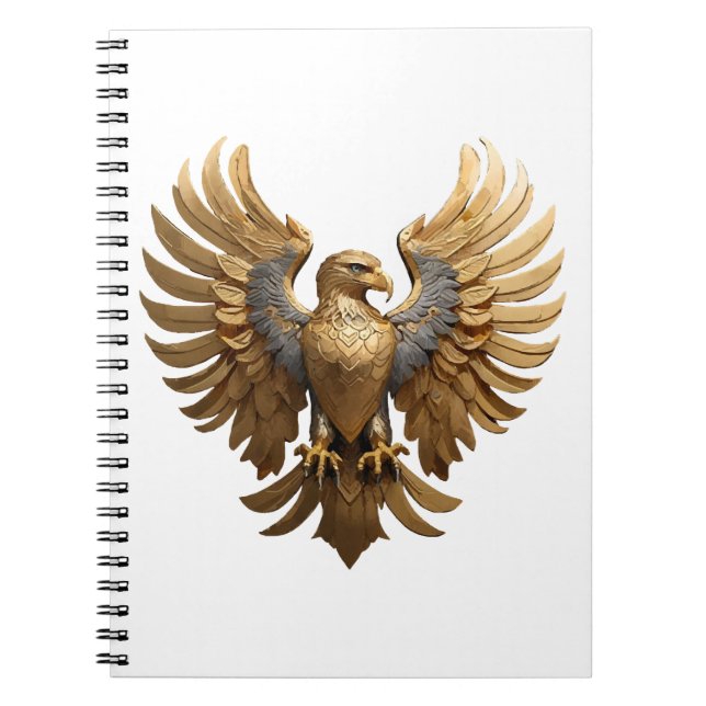 Der Goldene Adler Notizblock (Vorderseite)