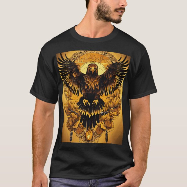 Der Goldene Adler T-Shirt (Vorderseite)