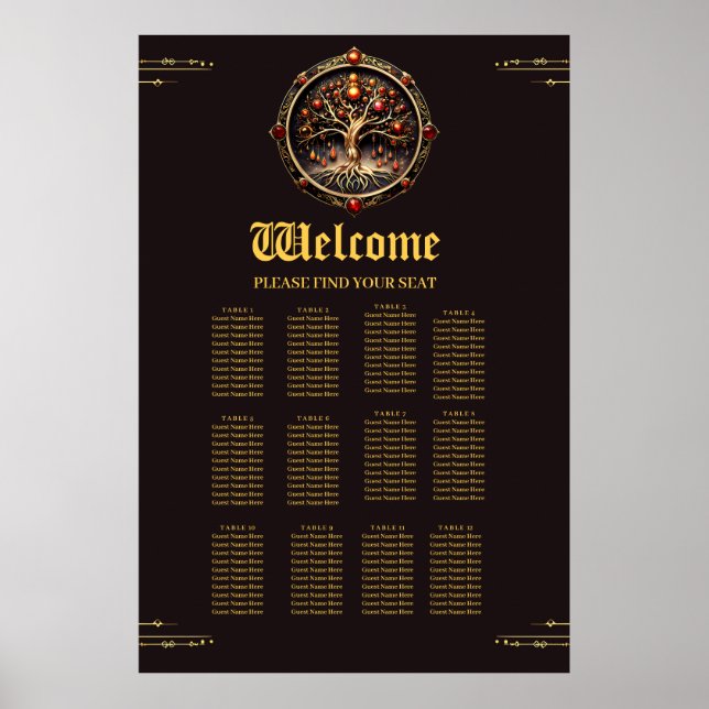 Der goldene Baum der Mystik, Poster (Vorne)