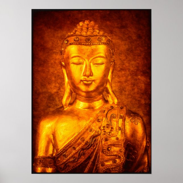 Der goldene Buddha Poster (Vorne)