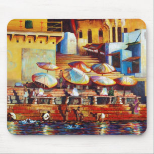 Der goldene Ganges Mousepad