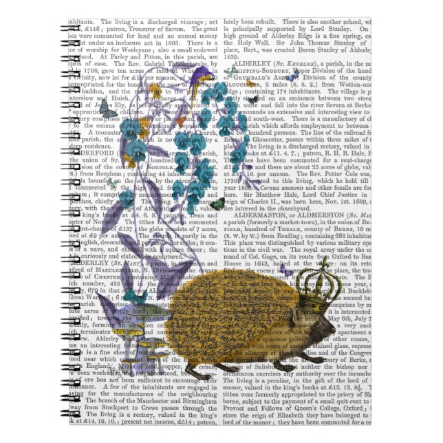 Der goldene Igel Notizblock (Vorderseite)