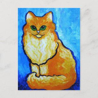 Der Goldene Junge Postkarte