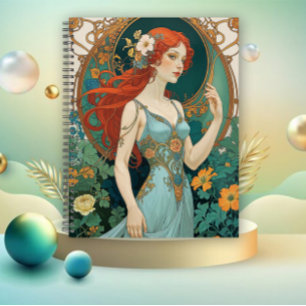 Der Goldene Nymph Jugendstil Planer