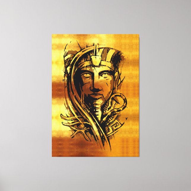 Der Goldene Pharao Leinwanddruck (Vorderseite)