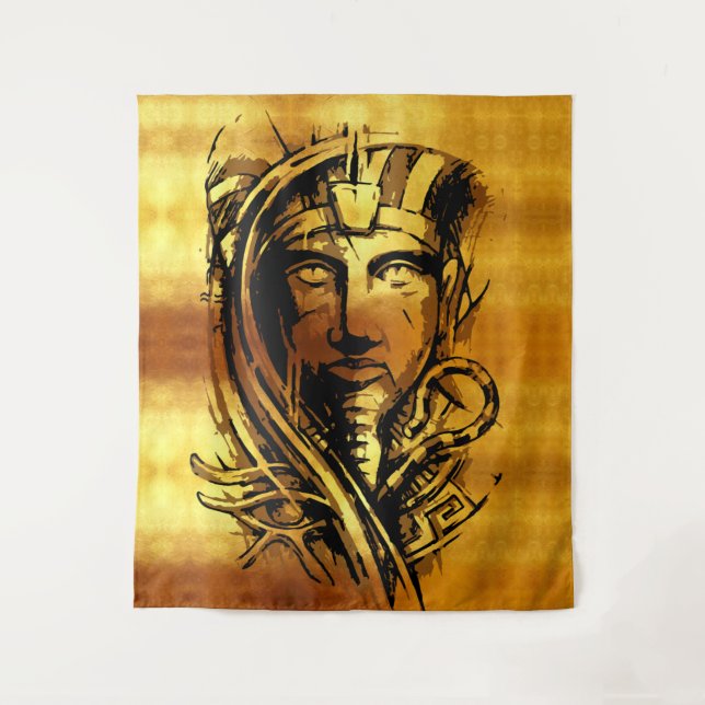 Der Goldene Pharao Wandteppich (Vorderseite)
