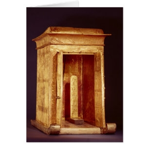Der goldene Schrein Tutankhamun neuen Königreiche