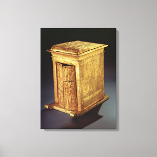 Der goldene Schrein Tutankhamun neuen Königreiche Leinwanddruck