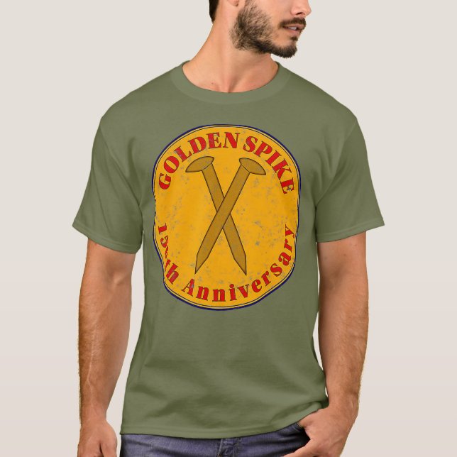 Der Goldene Spirit zum Jubiläum T-Shirt (Vorderseite)
