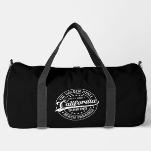 Der Goldene Staat: California Surf Vibes Duffle Bag