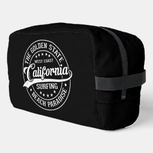 Der Goldene Staat: California Surf Vibes Waschbeutel