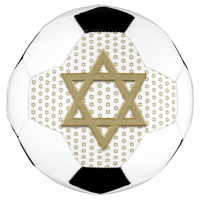 Der goldene Star von David Seamless Fußball (Vorderseite)