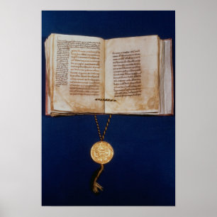 Der goldene Stier von Charles IV Poster