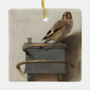 Der Goldfinch Keramikornament