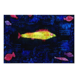 Der Goldfish, 1925 von Paul Klee Fotodruck