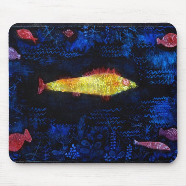 Der Goldfish, Paul Klee Mousepad (Vorne)