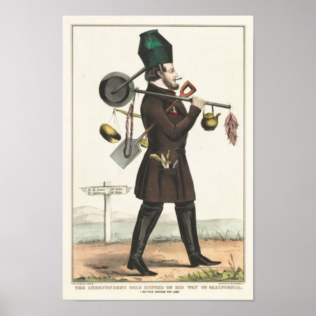 Der Goldjäger Poster (Vorne)