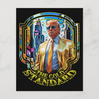Der Goldstandard - Präsident Trump 2024 Flyer