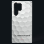 Der Golf Ball verringert den Personalisierten Text Samsung Galaxy Hülle<br><div class="desc">Sie suchen Geschenke für Golfer? VIER! Sie suchen das perfekte Geschenk für den Golfer in Ihrem Leben oder für sich selbst? Dieses Bild des Golf Ball Dimples ist perfekt für jeden Golf Lover. Passen Sie dieses Bild mit Text und Nummer Ihrer Wahl an. Einzigartiges Design für den lässigen Golfer zum...</div>
