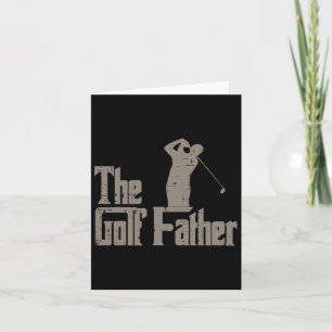 Der Golf Vater Funny Vathers Day Parody Golfer Da Karte