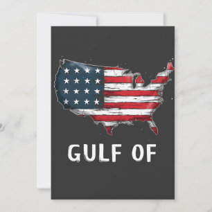 Der Golf von Amerika Funny Trump East Cost Mexiko Einladung