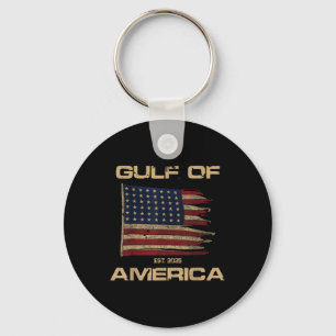 Der Golf von Amerika hat seit 2025 unter der Flagg Schlüsselanhänger