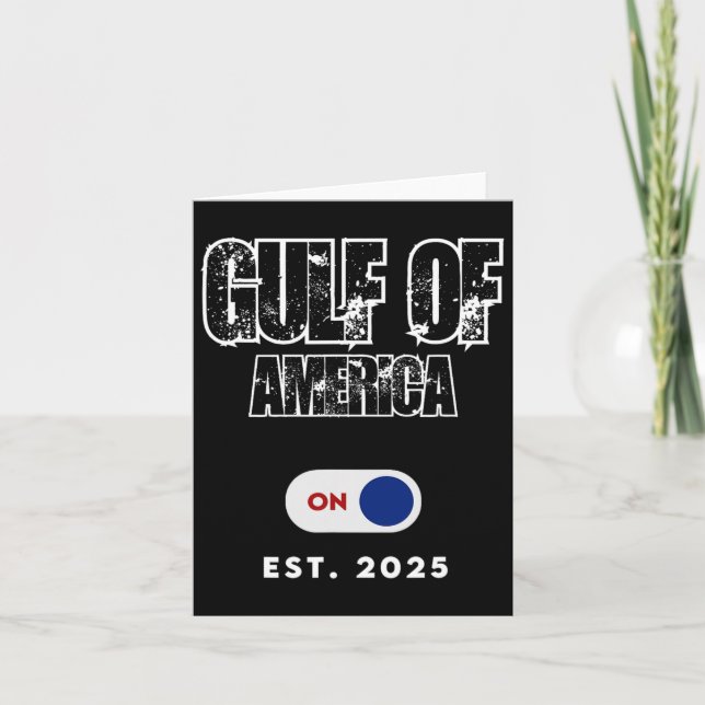 Der Golf von Amerika im Mode-Modus sonnig Karte (Vorderseite)