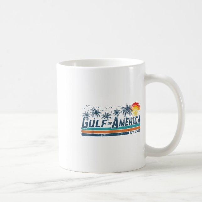 Der Golf von Amerika im Retro-Golf für Mexiko im J Kaffeetasse (Rechts)