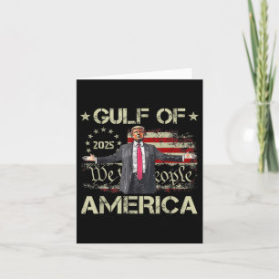 Der Golf von Amerika nach 2025 unter amerikanische Karte