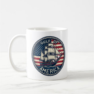 Der Golf von Amerika Patriotic Kaffeetasse