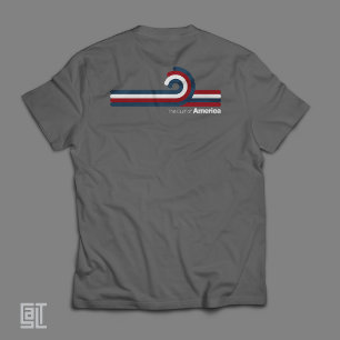 Der Golf von Amerika Retro Zurück zu den 80ern T-Shirt