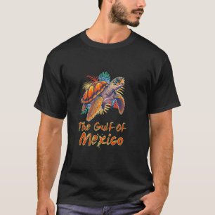 Der Golf Von Mexiko EDM Musik Rave Tanz Meeresschi T-Shirt