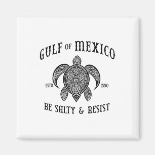 Der Golf von Mexiko ist salzig und widerstandsfähi Magnet