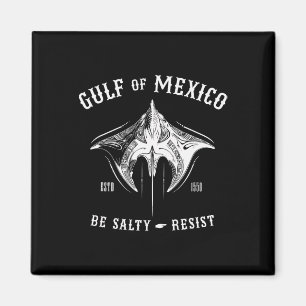Der Golf von Mexiko ist salzig und widersteht Trib Magnet