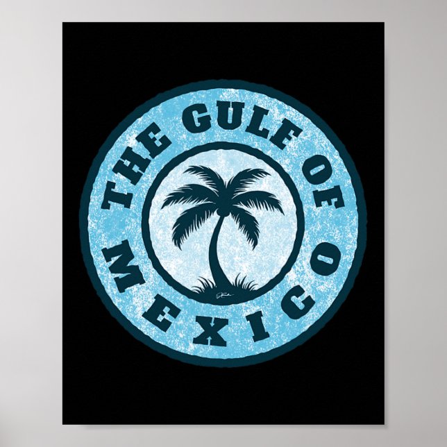 Der Golf von Mexiko Poster (Vorne)