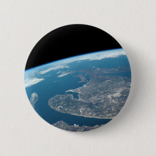 Der Golf von St. Lawrence und Kanada. Button