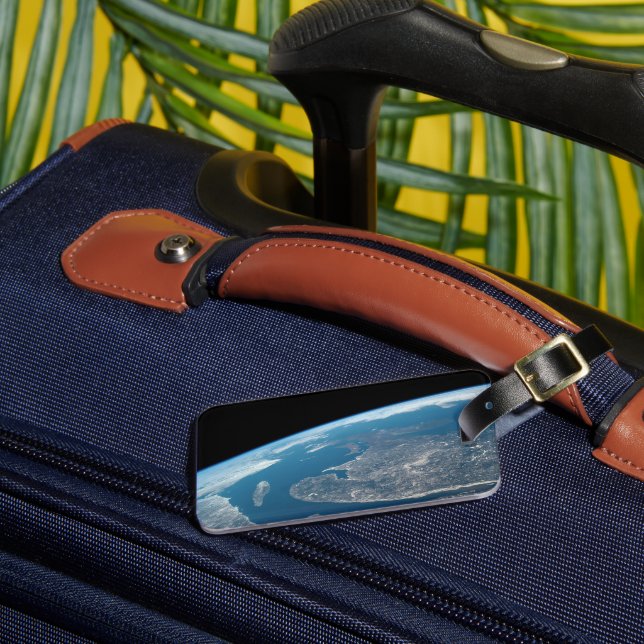 Der Golf von St. Lawrence und Kanada. Gepäckanhänger (Vorderseite Insitu 3)