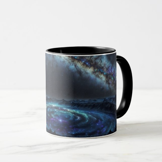 Der Golf von Sternen Kaffeebecher Tasse (VorderseiteRechts)