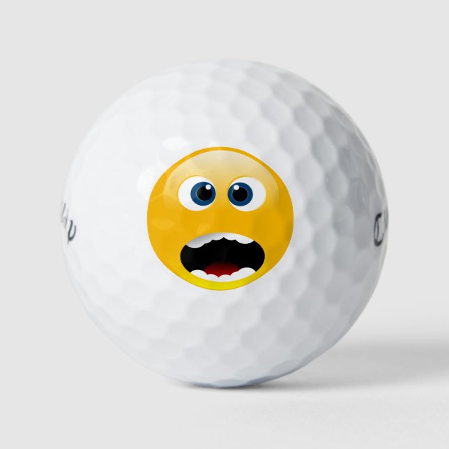 der Golfball (Vorderseite)