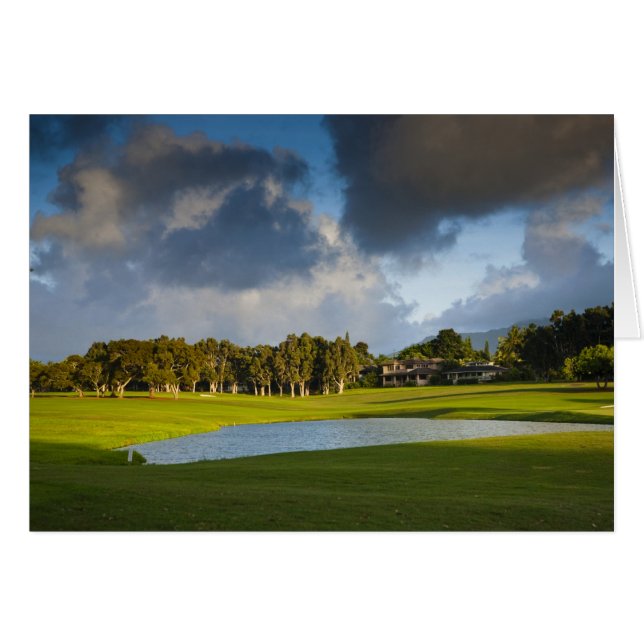 Der Golfplatz von Makai in Princeville (Vorderseite (Horizontal))