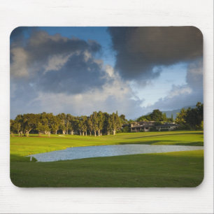 Der Golfplatz von Makai in Princeville Mousepad