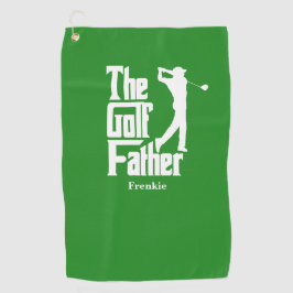 Der Golfvater mit dem Namen Funny Golf Theme Golfhandtuch